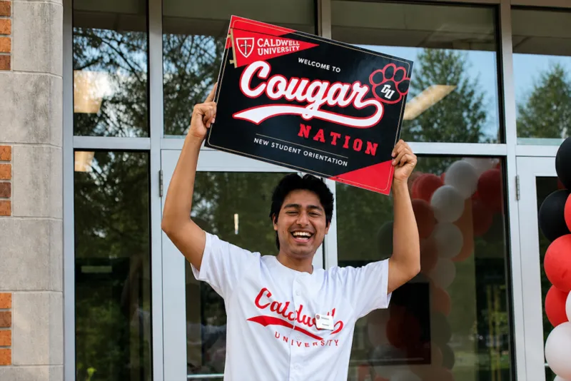 Carnival Games and Cougar Camaraderie:The Class of 2030 Starts Their Caldwell University Journey at New Student Orientation