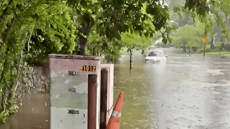 Flooding Closes Upper Montclair Businesses as Storms Flood Streets