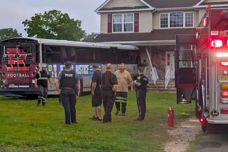 Jackson house uninhabitable after commuter bus crash