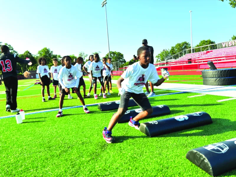 In its second year, youth football camp for Maplewood and South Orange communities is a big success