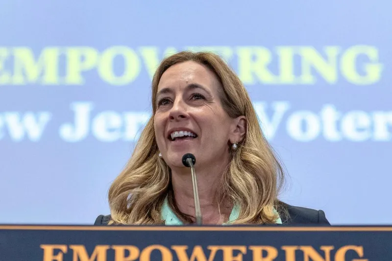 Sherrill says open to voter ID but draws the line at Trump's plan