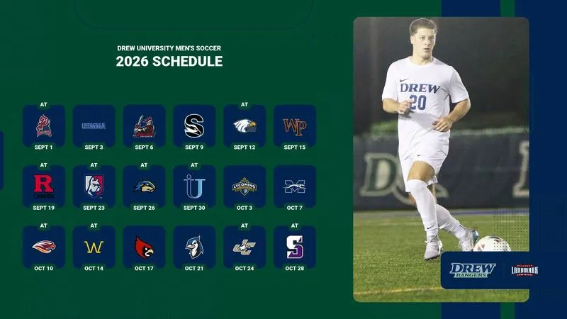 Men's Soccer Releases 2026 Schedule