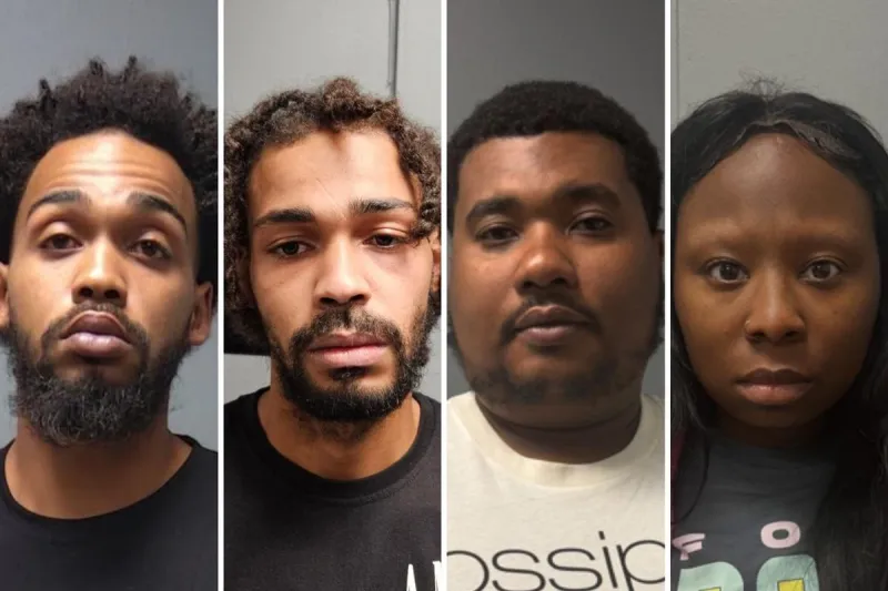 Four charged after North Arlington double killing, including 2 men accused of murder