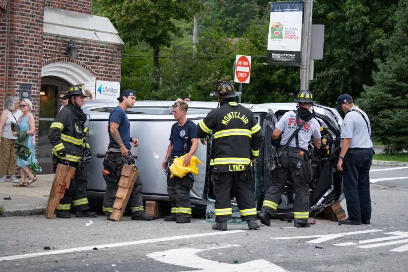 Rollover Crash in Montclair Prompts Rescue Response, Official Says