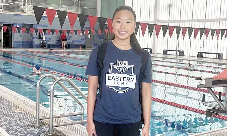 Local swimmers Shu, Pereira star in NJ Swimming Championships