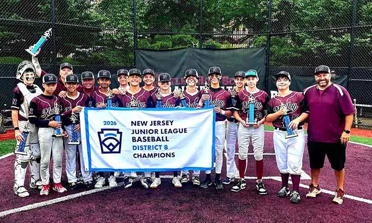 Nutley LL repeats as 14 U Junior League champions
