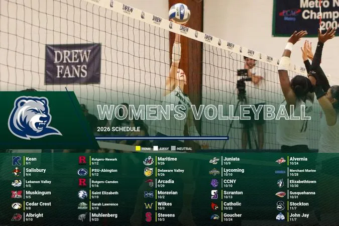 Women's Volleyball Announces 2026 Schedule