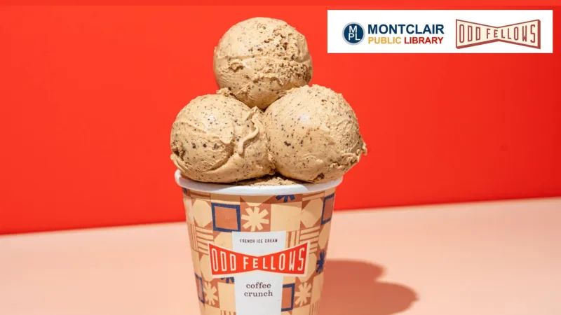 Read More, Eat Ice Cream: Montclair Public Library Teams up with OddFellows