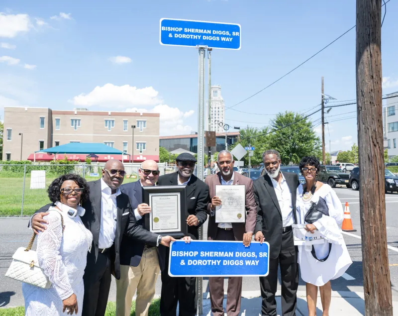 Commissioners, Camden Mayor celebrated street renaming in honor of local faith leaders