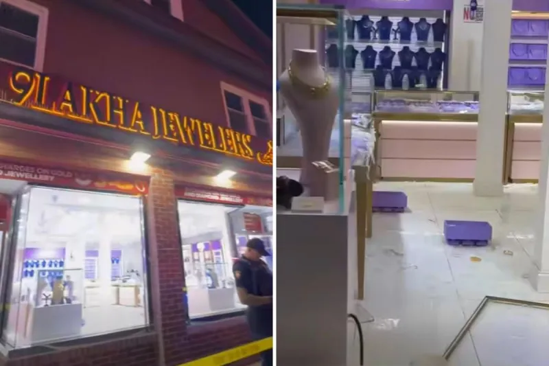 Nearly $1M in jewels stolen from NJ store in 1 minute