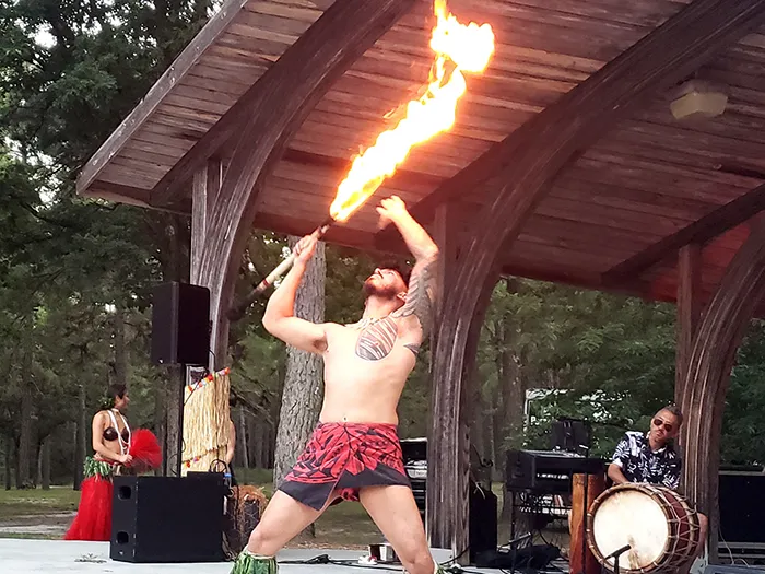 Harry Wright Lake Park Transforms For A Night In Paradise