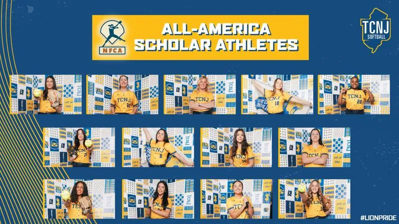 Softball Lands Baker's Dozen on Easton/NFCA All-America Scholar Athletes List