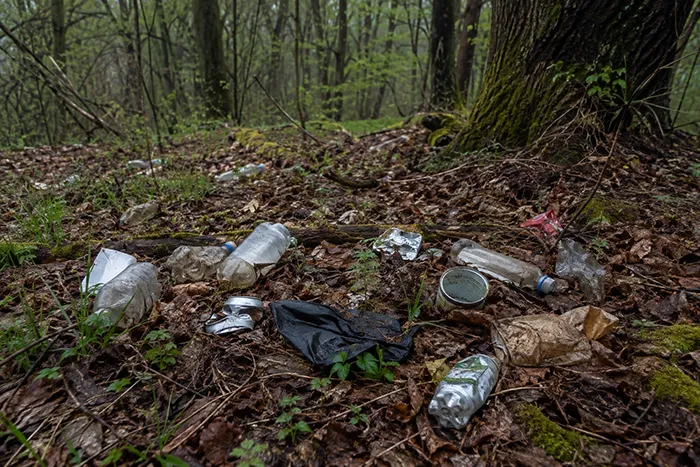 Residents Spot Trash In Natural Areas