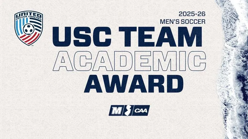 Monmouth Men's Soccer Earns USC Team Academic Award for 2025-26