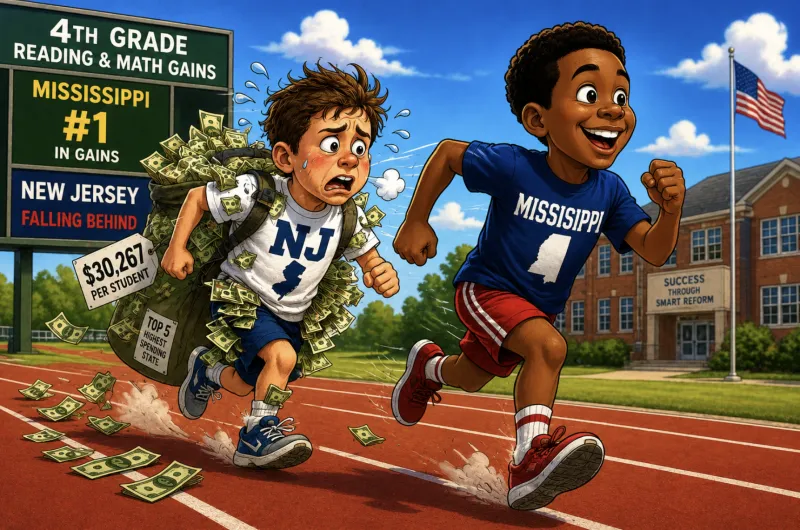Mississippi Is Catching New Jersey's Schools - at Less Than Half the Price