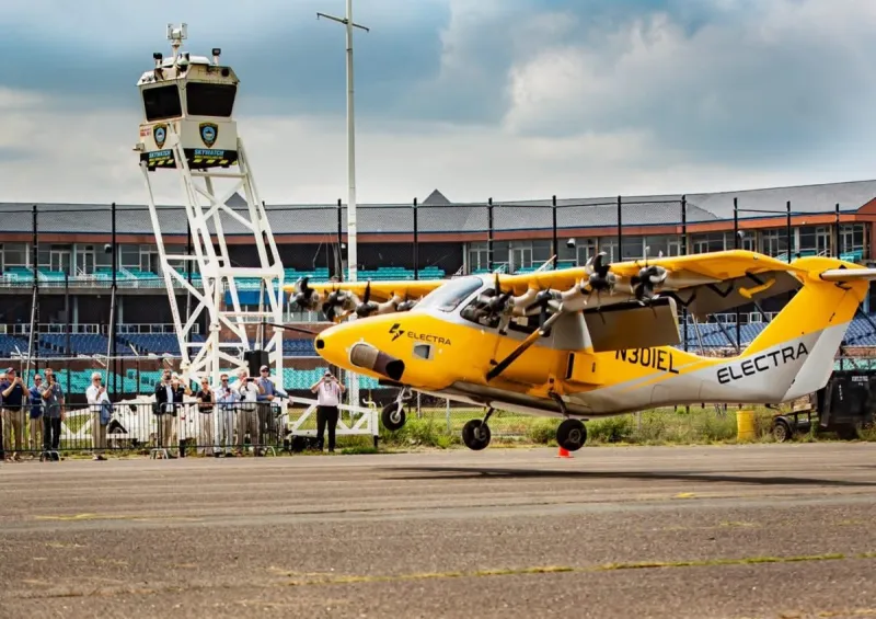 New Airplane Has Just Flown At Bader Field In Atlantic City, NJ