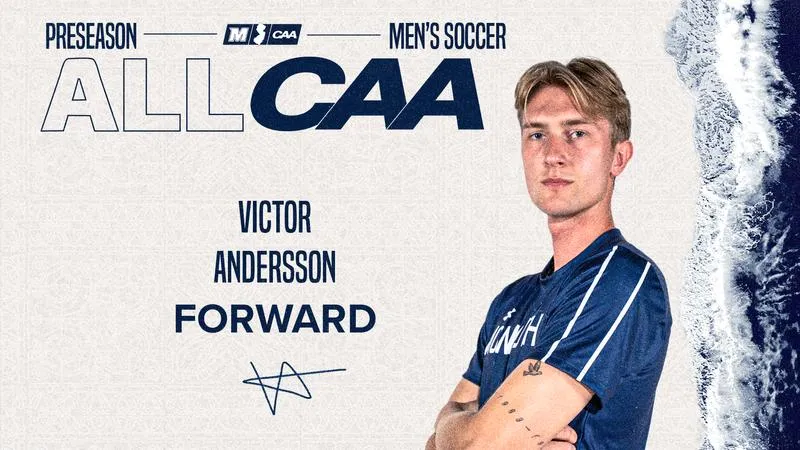 Andersson Named Preseason All-CAA For Monmouth Men's Soccer
