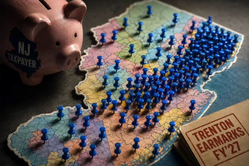 The Earmark State: Assemblyman Maps Where Your Tax Dollars Are Going