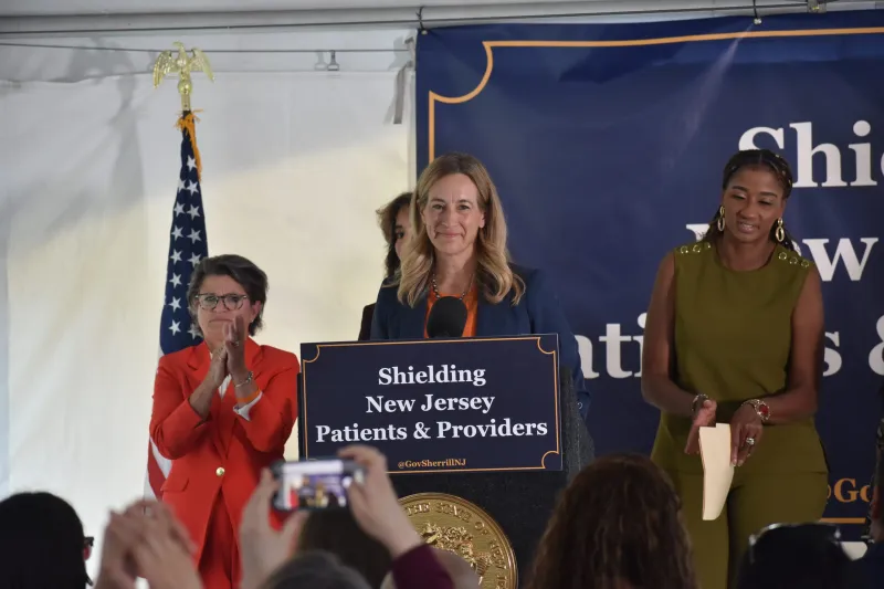 Gov. Sherrill Signs Reproductive and Transgender Healthcare Bill into Law at Montclair's Planned Parenthood Facility