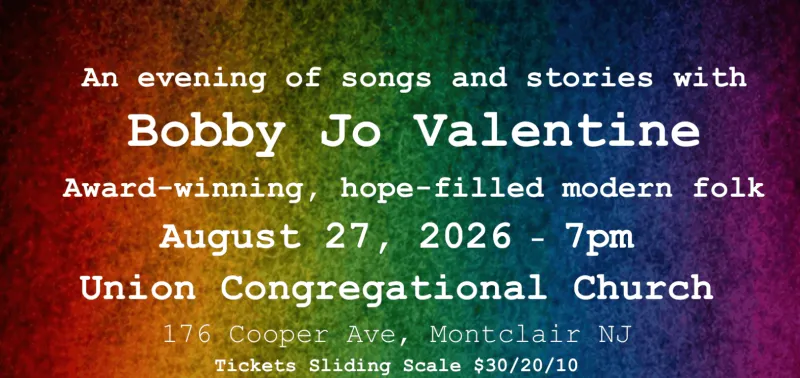 Bobby Jo Valentine Concert at Union Congregational Church