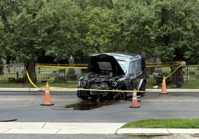 Fatal Car Crash In Mays Landing, New Jersey [Exclusive Photos]