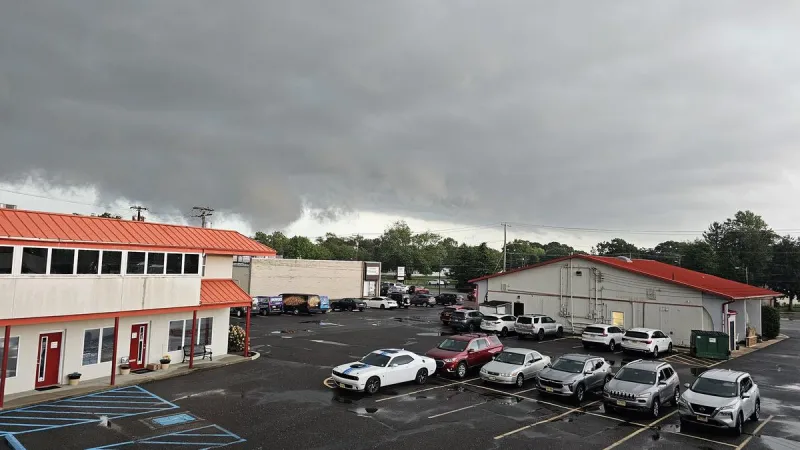 Brief Tornado Confirmed Near Estell Manor Thursday