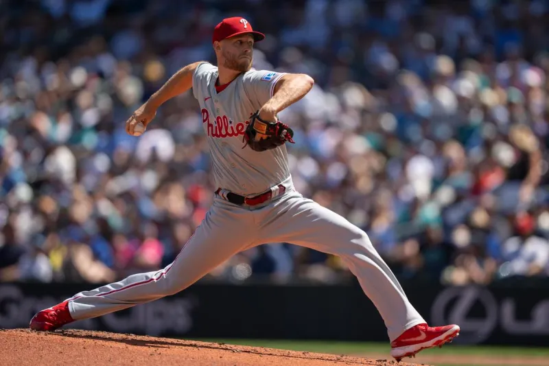 Phillies Seek 10th Straight Win as Wheeler Faces Gilbert in Seattle