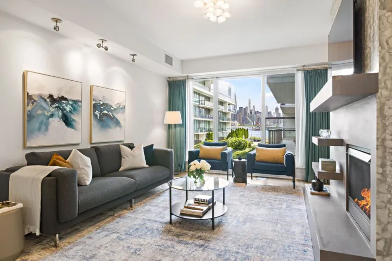 Rare 2,227-Square-Foot Three-Bedroom Hits the Market at The Avenue Collection at Port Imperial, Weehawken