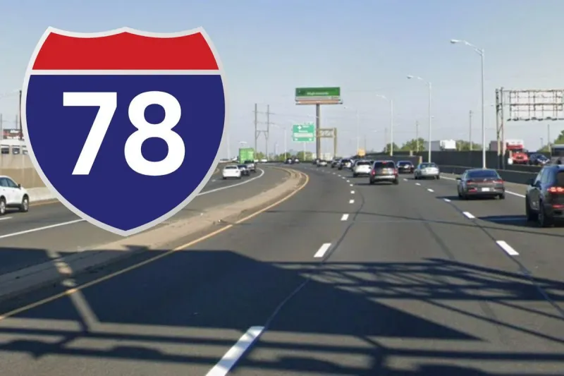Horrific Route 78 crash left a truck on top of a car