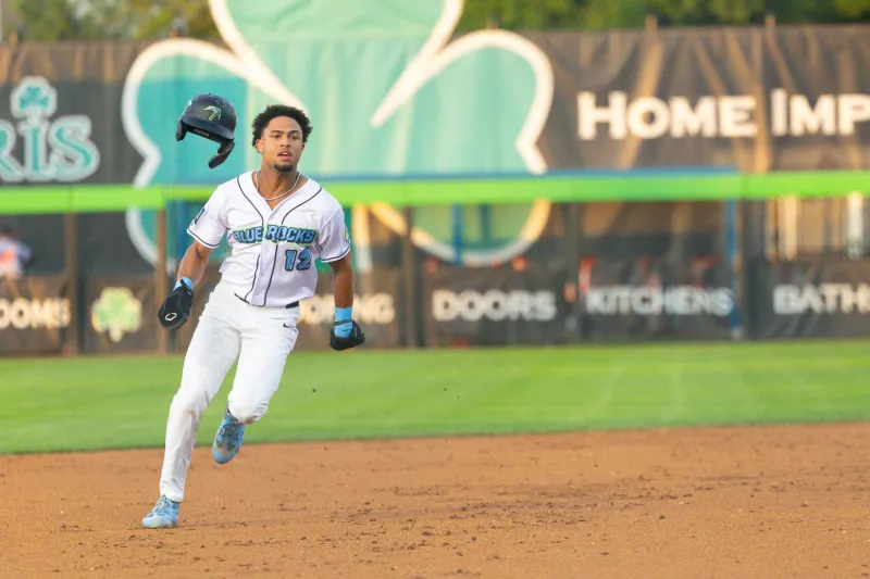 Jacob Walsh homers, But Blue Rocks fall short against Frederick Keys