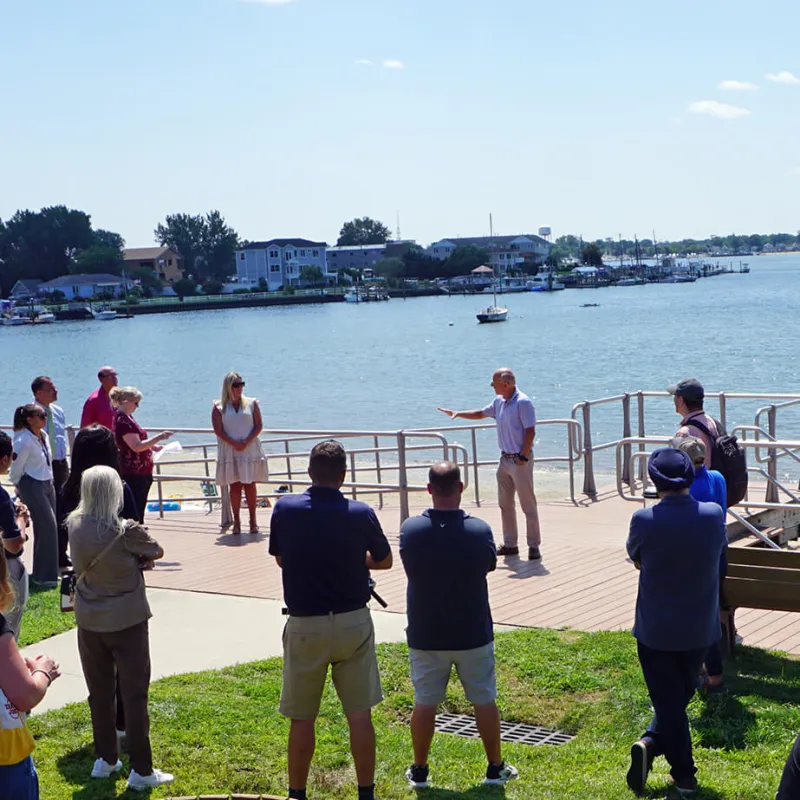 Urban Coast Institute Joins Partners for Shark River Basin Resilience Tour