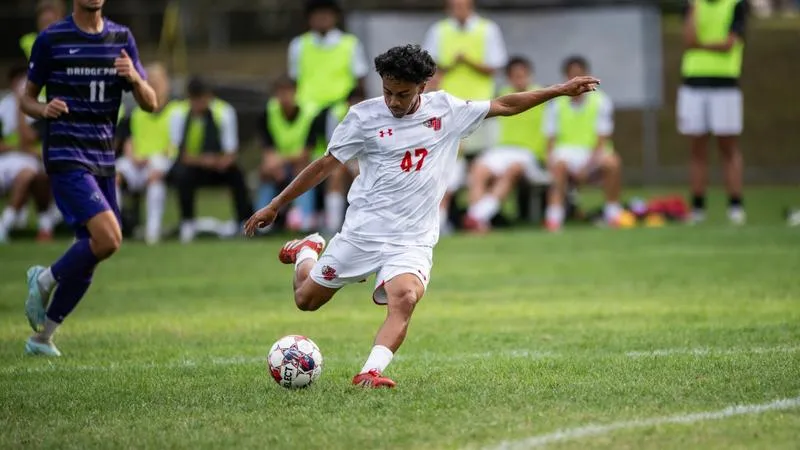 Four Cougars Score as Men's Soccer Takes Opener over Saint Michaels