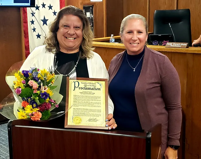 A Retirement And Two New Cops Celebrated