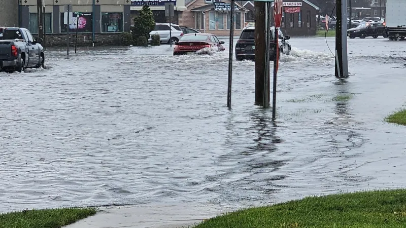 PHOTOS: Flash Flooding Swamps Roads Across Atlantic County
