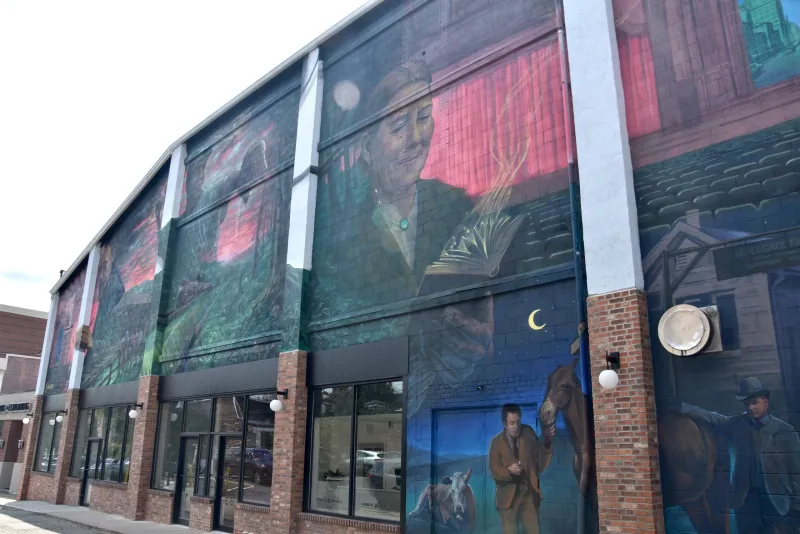 Larry Doby, George Inness, Lucy Stone Star in New Montclair Mural at Bellevue Theatre