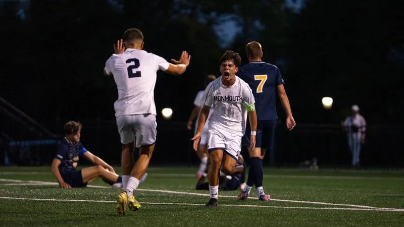 Monmouth Men's Soccer Wins CAA Opener Over Drexel, 1-0