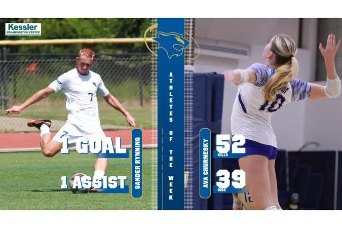 Rynning and Churnesky Are This Week's Kessler Athletes of the Week