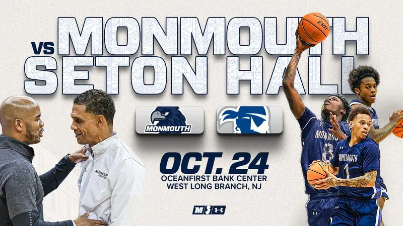 Monmouth Men's Basketball Hosts Seton Hall in Exhibition Game October 24
