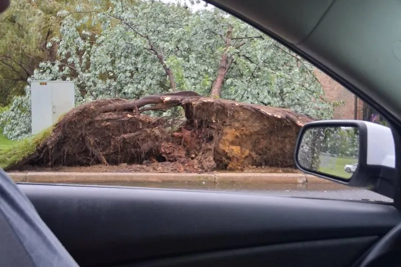 A South Jersey town became Tuesday's storm bullseye
