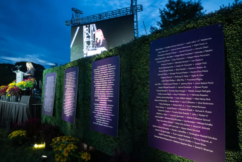 Commissioners Held Vigil to Honor International Overdose Awareness Day