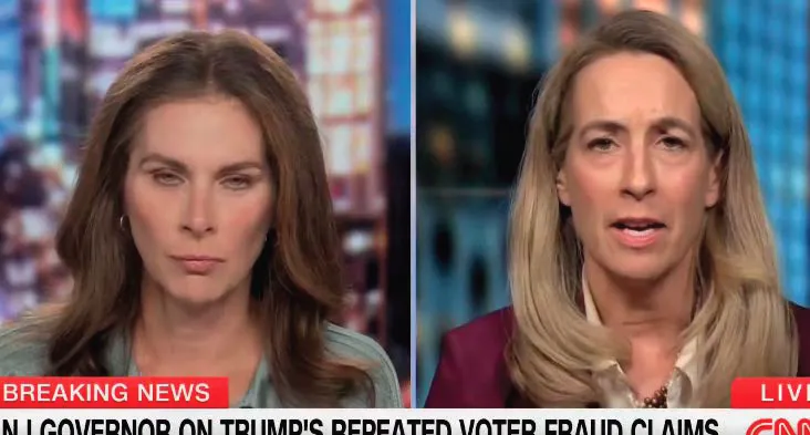 PEAK TDS: Sherrill Denies Evidence Of Voter Fraud On CNN After Admitting It Happened