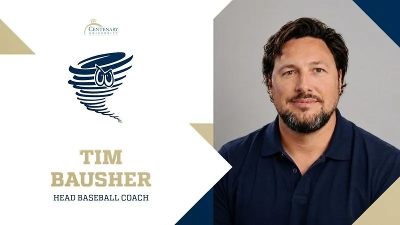 Centenary Athletics Names Tim Bausher As New Head Baseball Coach