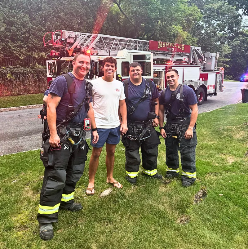 Electrical Fire Extinguished Thanks to 17-Year-Old Montclair Resident's Quick Instincts