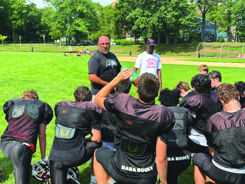 Glen Ridge HS football team wins season opener in overtime