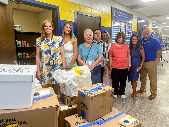 Community Partnership Restocks Care Closet For School