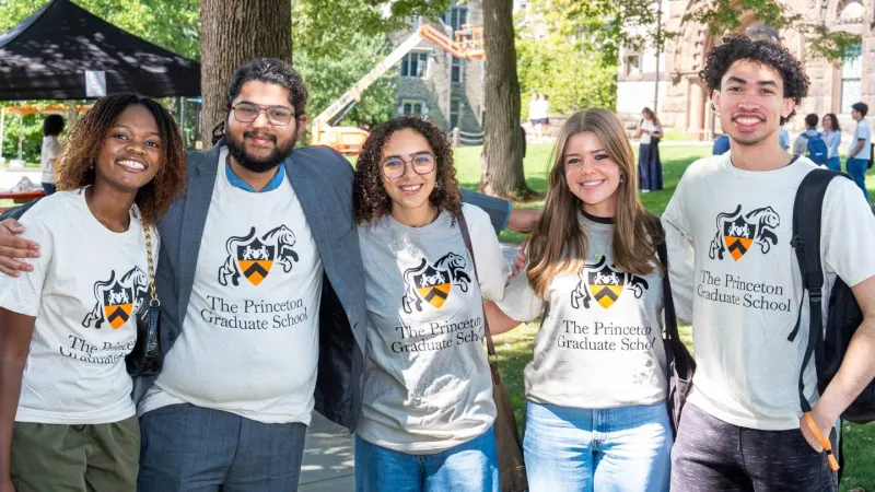 New graduate students welcomed to Princeton's 'global community of scholars'