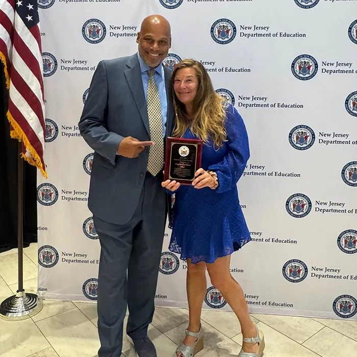 Germano Named Ocean County Teacher of the Year