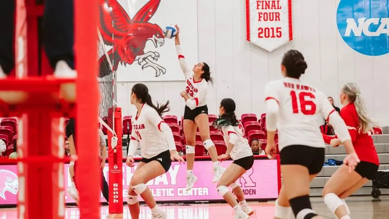 Volleyball Kicks Off Red Dragon Invitational With 3-1 Win Over Rochester