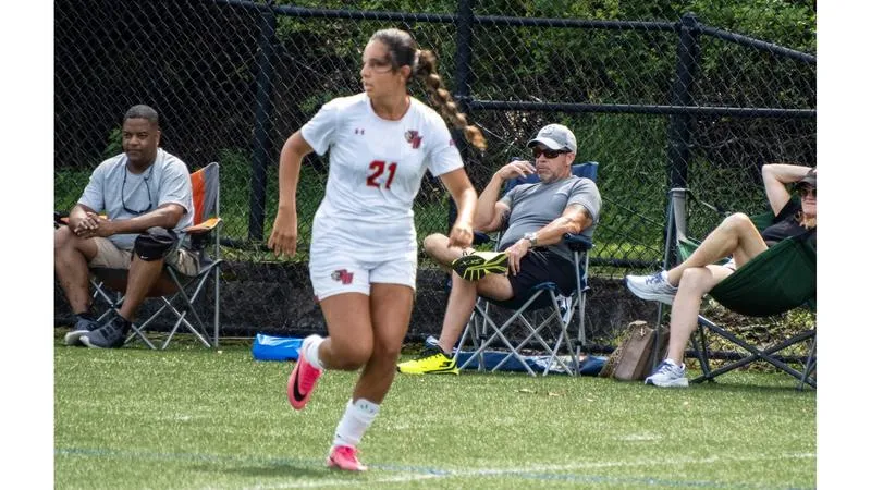 Valladares Tallies, Women's Soccer Falls to Molloy in Home Opener