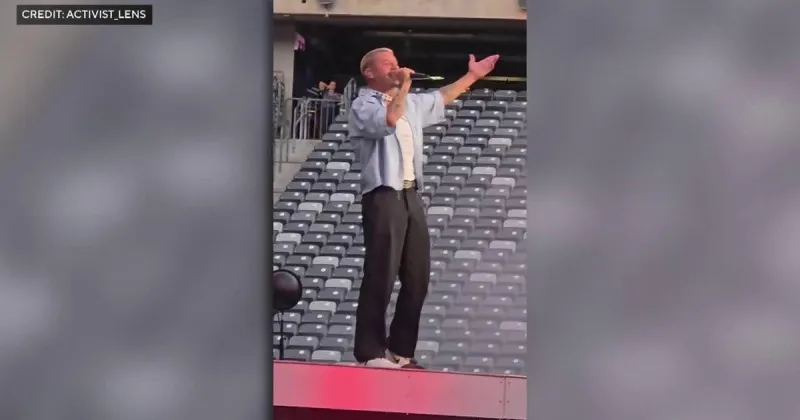 Controversy swirls following Pro-Palestinian comments made by Macklemore at MetLife Stadium before Ed Sheeran concert